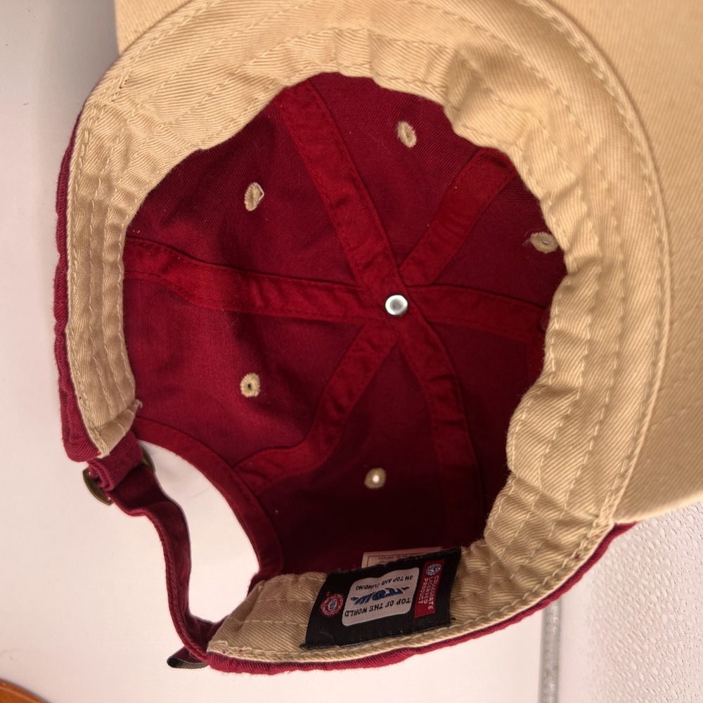 Top of the World Florida State Seminoles FSU Maroon Rhinestone Hat Adjustable - Picture 8 of 10
